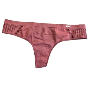 NWT PINK Thong Large Fishnet